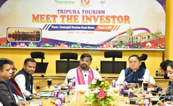 Tripura Tourism minister Sushanta Chowdhury attends 